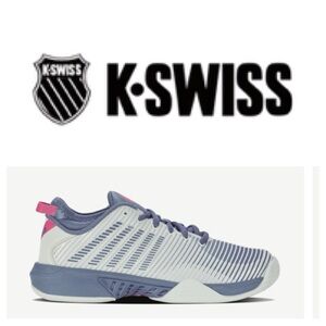 NWOT Womens Hypercourt Supreme Clay Tennis Shoe in Blue/Infinity/Carmine Rose